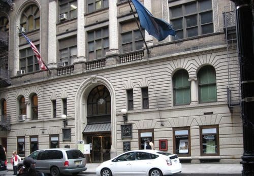 The John M. Mossman Lock Collection is housed at the General Society of Mechanics and Tradesmen of the City of New York building.