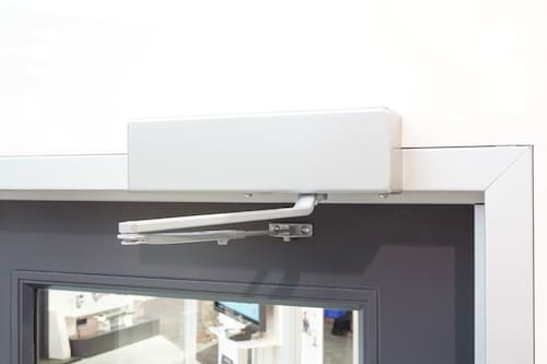 door closer for door