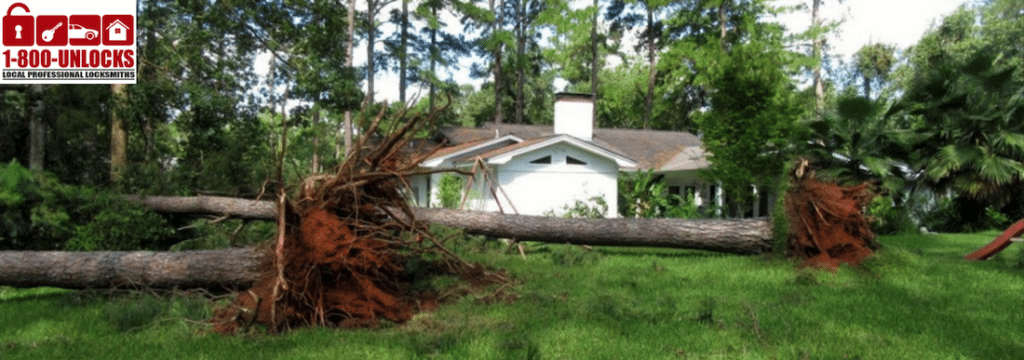 home security in a disaster