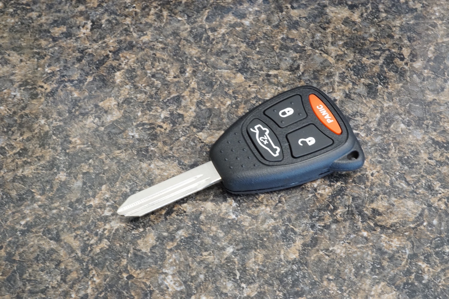 Replacement car key