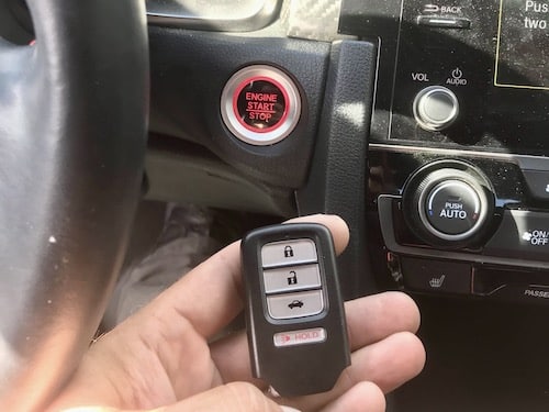 new car key