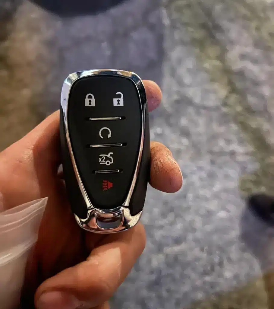 Remote car key fob