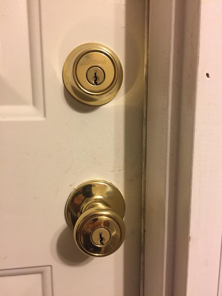 Kwikset deadbolt installation