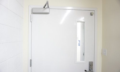 commercial metal door installation